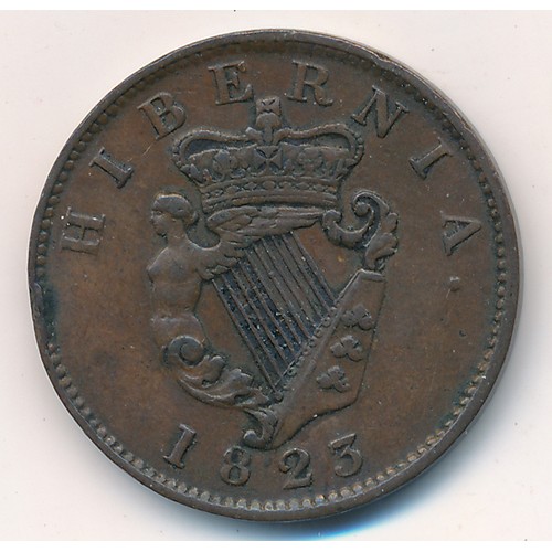 276 - George IV 1823 Irish penny