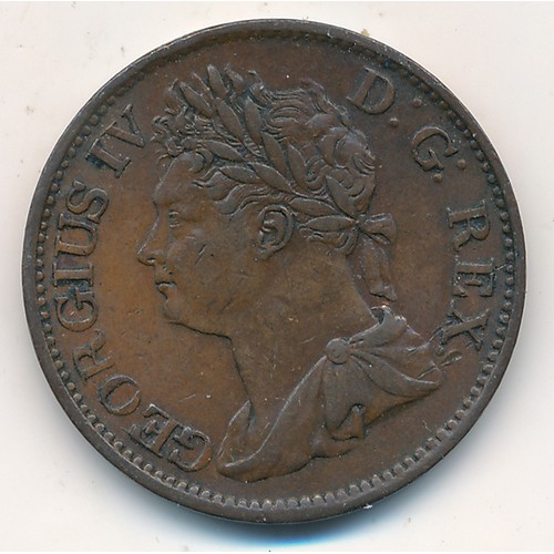 276 - George IV 1823 Irish penny