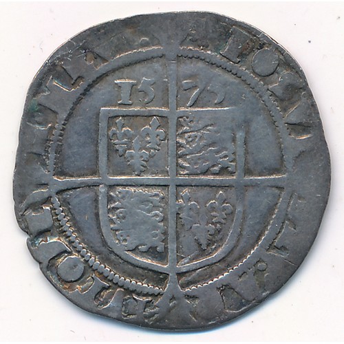 205 - Elizabeth I 1575 sixpence fair.