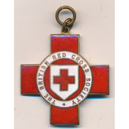 11 - The British Red Cross Society enamel medal, named to 05325 N. SOUTTER