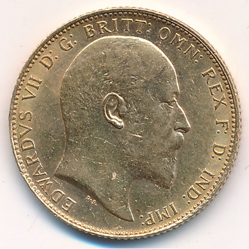 229 - Edward VII 1903 full gold sovereign very fine.