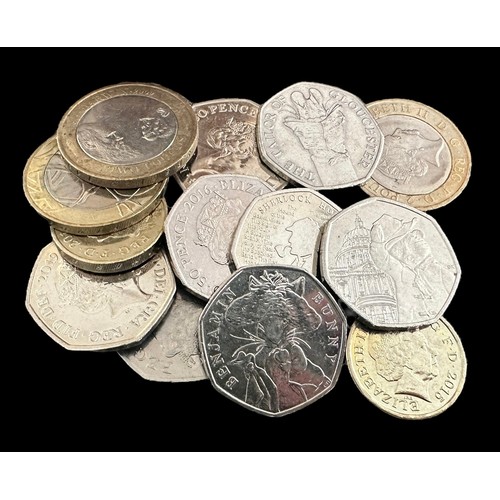 188 - Mainly 20th Century pre-decimal British coins in mixed condition with crown 1821 large selection of ... 