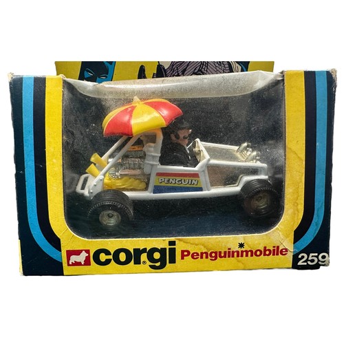 58 - Corgi Penguinmobile No. 259, generally excellent in good plus 1978 window box (light crushing and sm... 