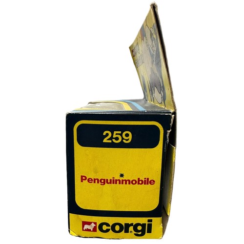 58 - Corgi Penguinmobile No. 259, generally excellent in good plus 1978 window box (light crushing and sm... 