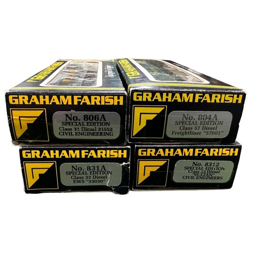 333 - Graham Farish Special Edition locomotives, generally excellent in excellent to good plus boxes, with... 