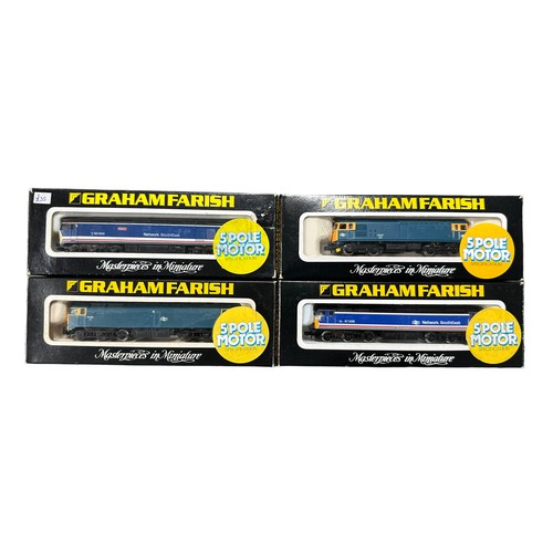 337 - Graham Farish 5 Pole Motor locomotives, generally excellent in excellent to good plus boxes, with Ne... 