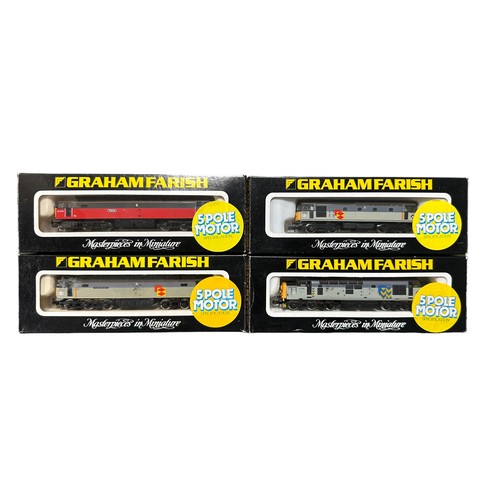 338 - Graham Farish 5 Pole Motor locomotives, generally excellent in excellent to good plus boxes, with Ra... 