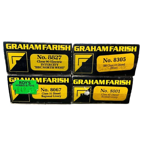 339 - Graham Farish locomotives, generally excellent in excellent to good plus boxes, with 5 Pole Motor Sc... 