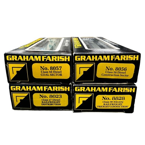 340 - Graham Farish locomotives, generally excellent in excellent boxes, with Railfreight Distribution 471... 