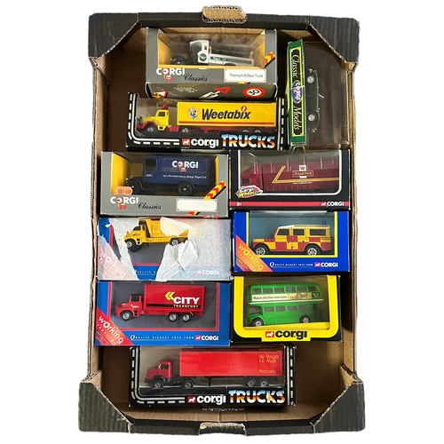 35 - Corgi Classics collection of cars, lorries and buses, generally excellent to good plus in excellent ... 