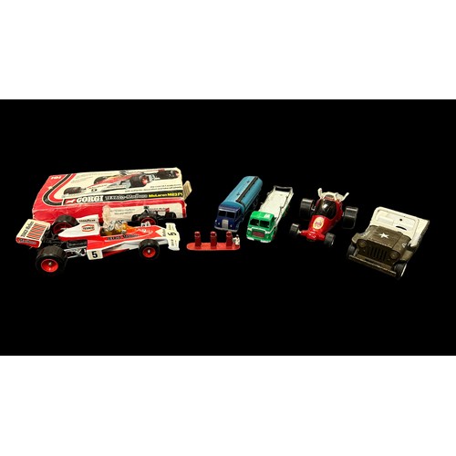 146 - 1950s onwards collection, generally excellent to good, with Corgi 1/18th scale Texaco-Marlboro McLar... 