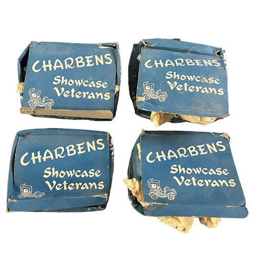 32 - Charbens trade boxes Showcase Veterans 1905 Napier, generally excellent to good in good to fair blue... 