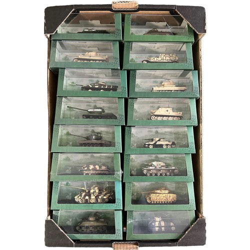 5 - Atlas Editions Ultimate Tank Collection plus other magazine military models, generally mint to excel... 