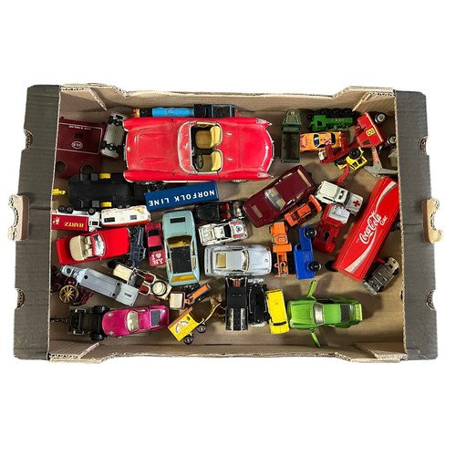 144 - 1940s onwards unboxed diecast collection, mixed condition from excellent to fair (some repaints), wi... 