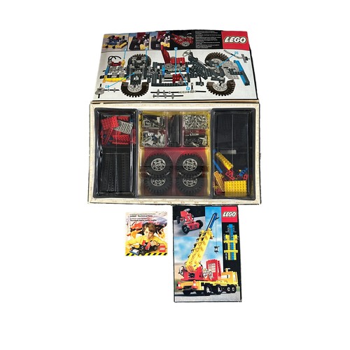 219 - 1980 Lego Technical Car Chassis and Dragster set No. 8860, generally excellent in good plus box, wit... 