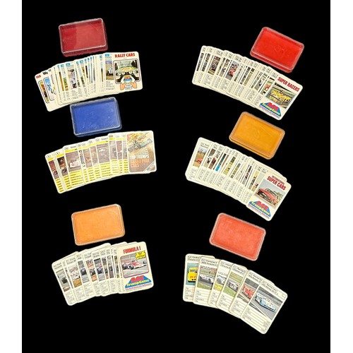 239 - 1970s Top Trumps card collection, generally excellent in good plus or better plastic lift-off cases,... 