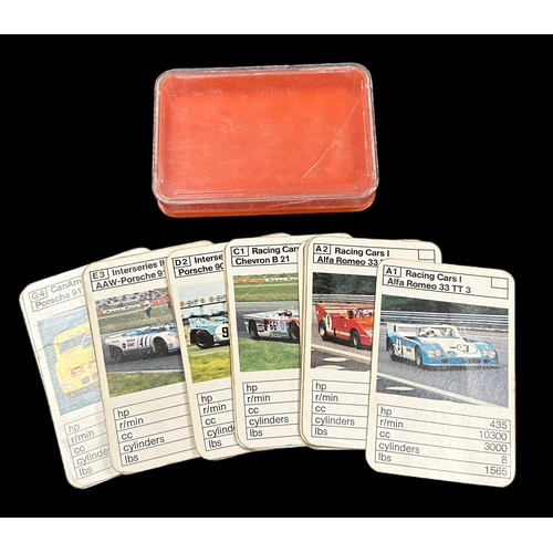 239 - 1970s Top Trumps card collection, generally excellent in good plus or better plastic lift-off cases,... 