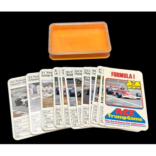 239 - 1970s Top Trumps card collection, generally excellent in good plus or better plastic lift-off cases,... 