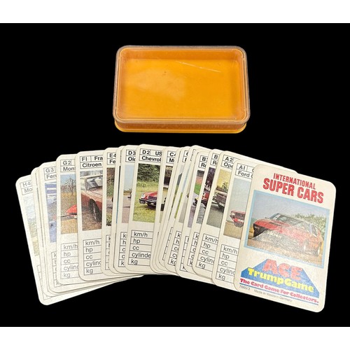 239 - 1970s Top Trumps card collection, generally excellent in good plus or better plastic lift-off cases,... 