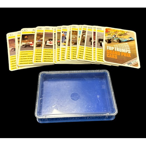 239 - 1970s Top Trumps card collection, generally excellent in good plus or better plastic lift-off cases,... 