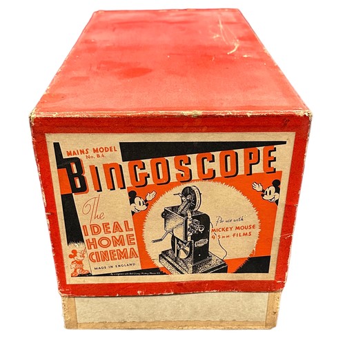 211 - 1930s Bingoscope 9.5mm film Projector No. B4 (mains model), generally excellent in good plus lift-of... 