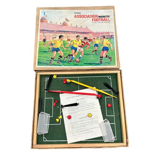 197 - 1960s onwards Football games with Ariel Games Wembley, Dekker Official Association Magnetic Football... 