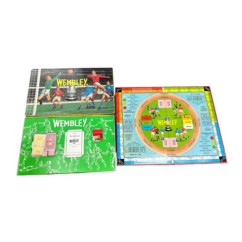 197 - 1960s onwards Football games with Ariel Games Wembley, Dekker Official Association Magnetic Football... 