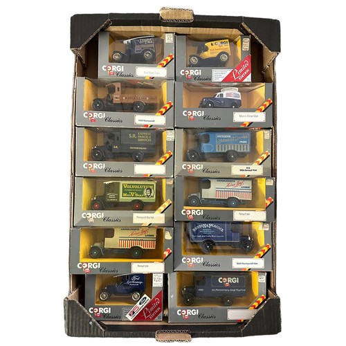 34 - Corgi Classics lorries and vans including some harder to find US export models, generally mint to ex... 