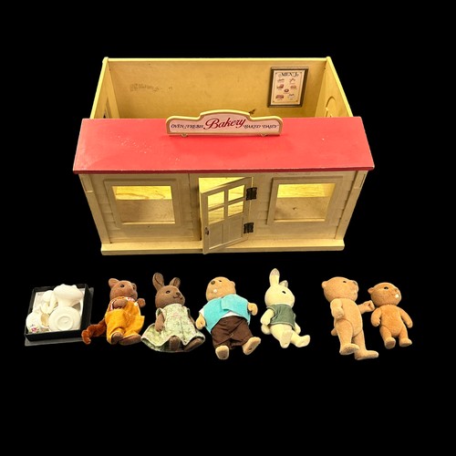 237 - Sylvanian Families collection, generally excellent to good plus, with Classroom and Bakery, plus adu... 