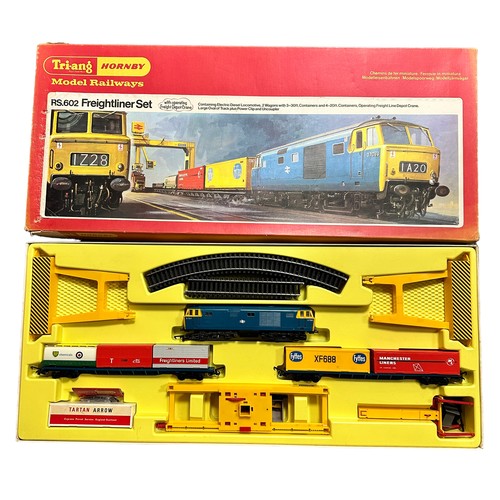 315 - Triang Hornby Freightliner set No. RS.602, generally excellent in good plus box (masking tape to lid... 