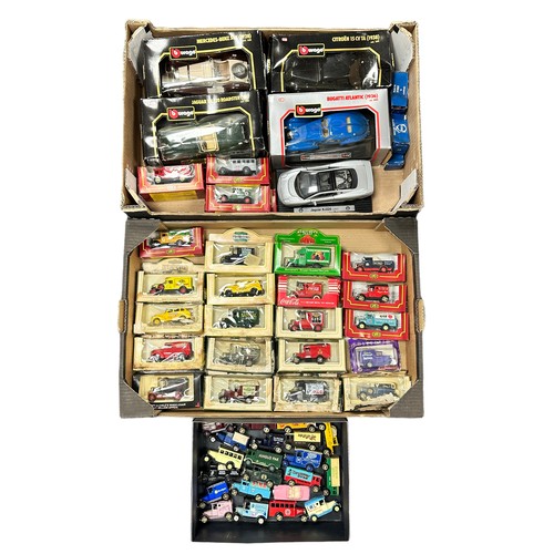 163 - 1980s onwards collection, generally excellent in good to fair boxes, with Burago 1/24th scale (4), L... 