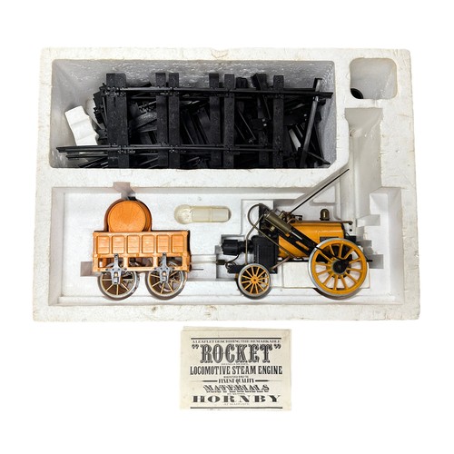 288 - Hornby Stephenson's Rocket live steam 3.5 inch G gauge collection, generally excellent in good plus ... 