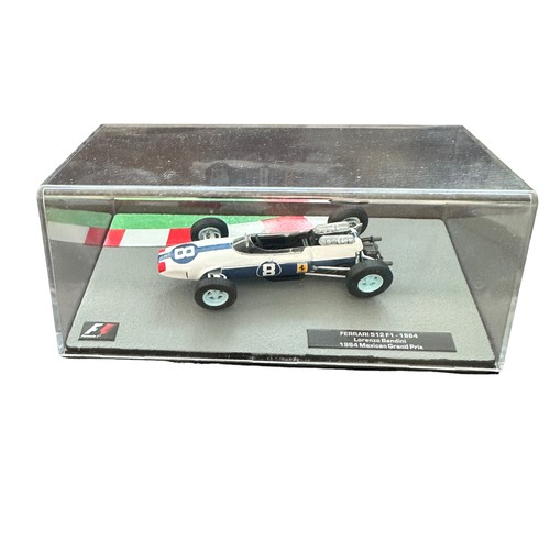 143 - 2016 Panini Formula One 1/43rd scale model car collection, generally excellent in excellent plastic ... 