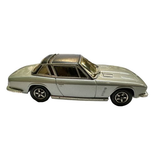 76 - Enco Models Jensen Interceptor Coupe silver with black roof  1/43rd scale white metal model No. No. ... 