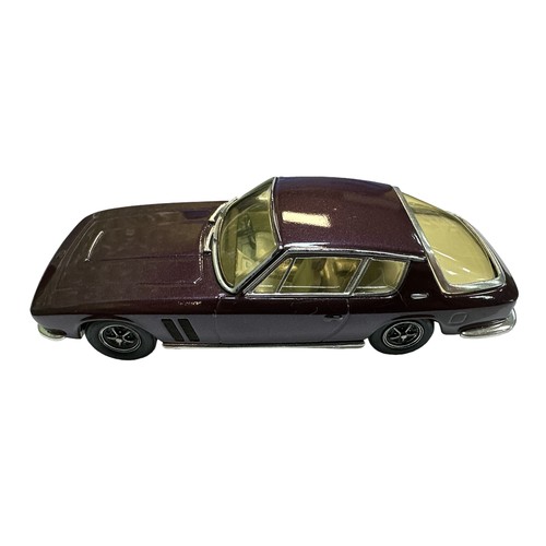 78 - Enco Models Jensen Interceptor metallic maroon 1/43rd scale white metal model, generally excellent. ... 