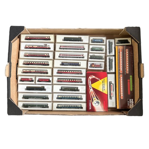 348 - Marklin Mini-Club Z gauge collection, generally excellent to good in good plus or better boxes or pl... 