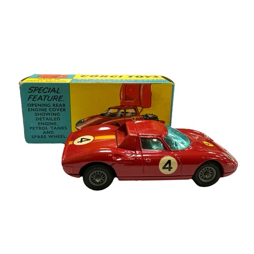 55 - Corgi Ferrari Berlinetta 250 Le Mans No. 314, generally excellent (some edge wear to roof) in excell... 