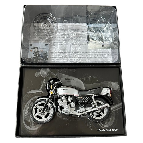 103 - Minichamps 1/12th scale 1978 Honda CBX 1000 silver No. 122 161500 (Classic Bike series No. 37), gene... 