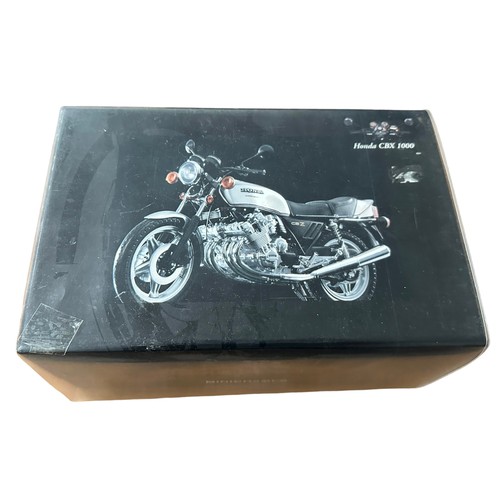 103 - Minichamps 1/12th scale 1978 Honda CBX 1000 silver No. 122 161500 (Classic Bike series No. 37), gene... 