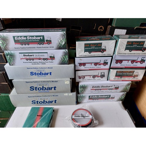 8 - Atlas Editions Eddie Stobart collection, generally excellent in excellent boxes (most shrink-wrapped... 