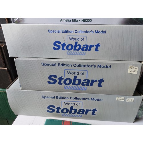 8 - Atlas Editions Eddie Stobart collection, generally excellent in excellent boxes (most shrink-wrapped... 