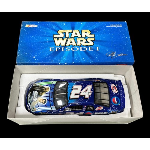 1 - Action Racing (USA) 1/18th scale 1999 Monte Carlo race #24 Star Wars Pepsi Racing Jeff Gordon, limit... 