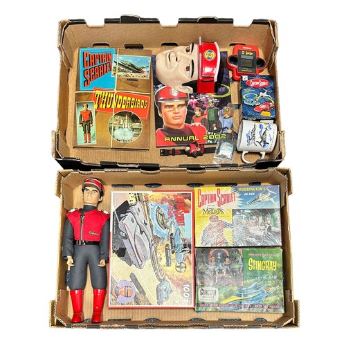 212 - 1960s onwards Captain Scarlet TV collection, generally excellent in good plus boxes, with Waddington... 