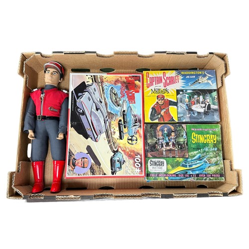 212 - 1960s onwards Captain Scarlet TV collection, generally excellent in good plus boxes, with Waddington... 