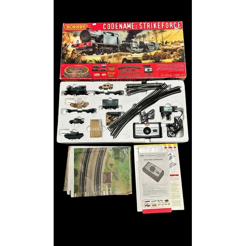 309 - Hornby Codename: Strikeforce set No. R1147, generally excellent in good plus box with inner polystyr... 