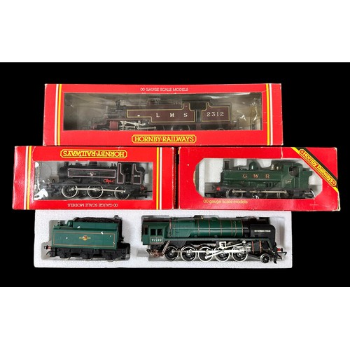 306 - Hornby locomotive collection, generally excellent in good or better boxes, with LMS maroon 2312 2-6-... 