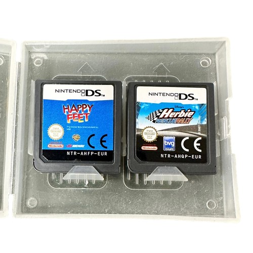 242 - 9x Nintendo DS games. Games are Power Rangers - Super Legends, The Sims 2, Brain Training, Cars 2, H... 