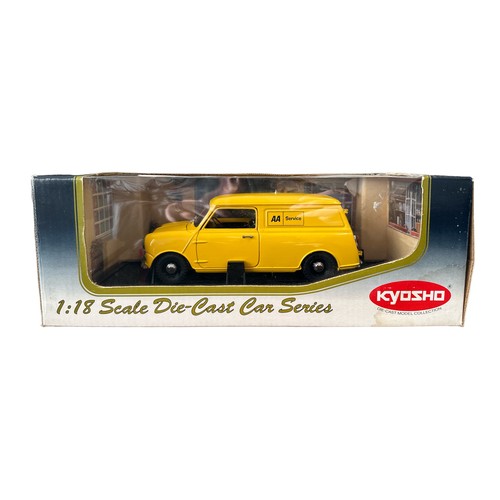 89 - Kyosho 1/18th scale Mini Van AA No. 08193A, generally excellent  in excellent to good plus window bo... 