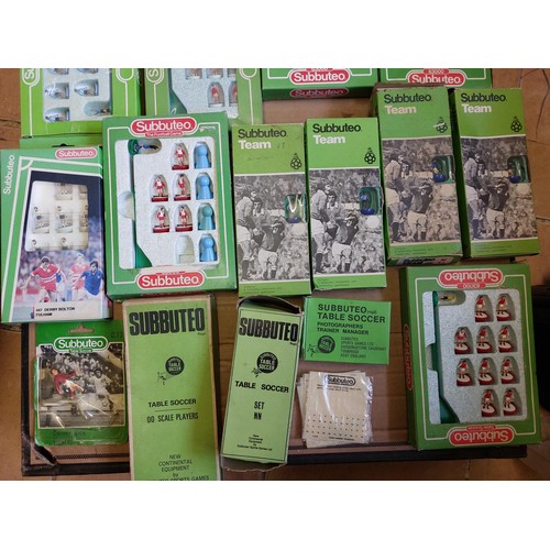 231 - Subbuteo extensive collection, generally excellent to good plus in good plus to good boxes, with 28 ... 