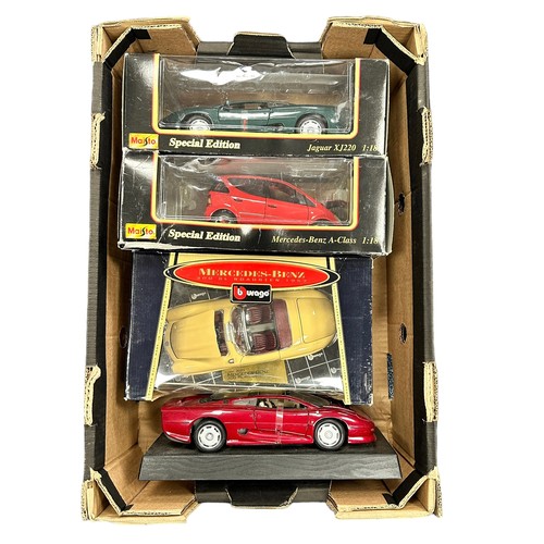 165A - 1/18th scale diecast collection, generally good plus in good to good fair boxes (some without cellop... 